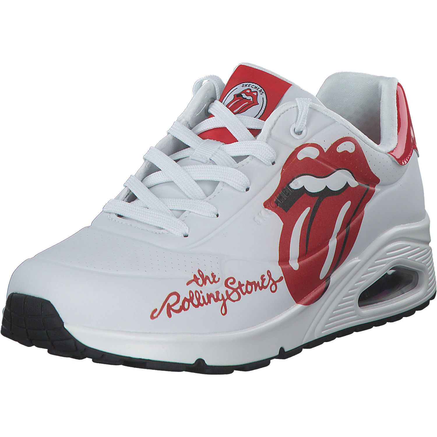 Skechers 177965, Schnürschuhe, Damen, white/red