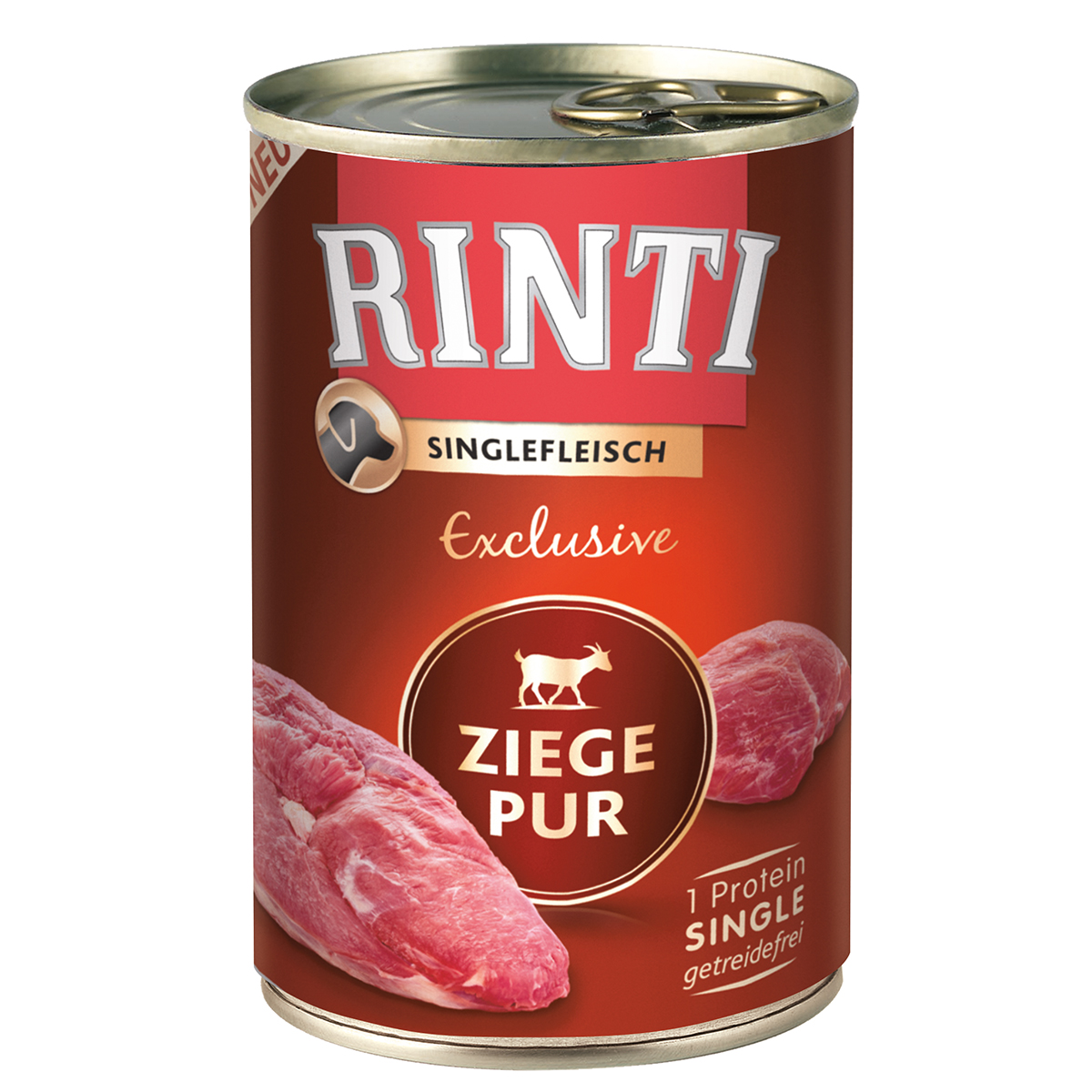 Rinti Singlefleisch Exclusive Ziege pur kaufen bei ZooRoyal