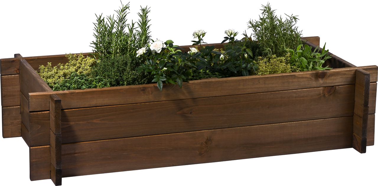 dobar Steck-Hochbeet aus Holz Gr. M
