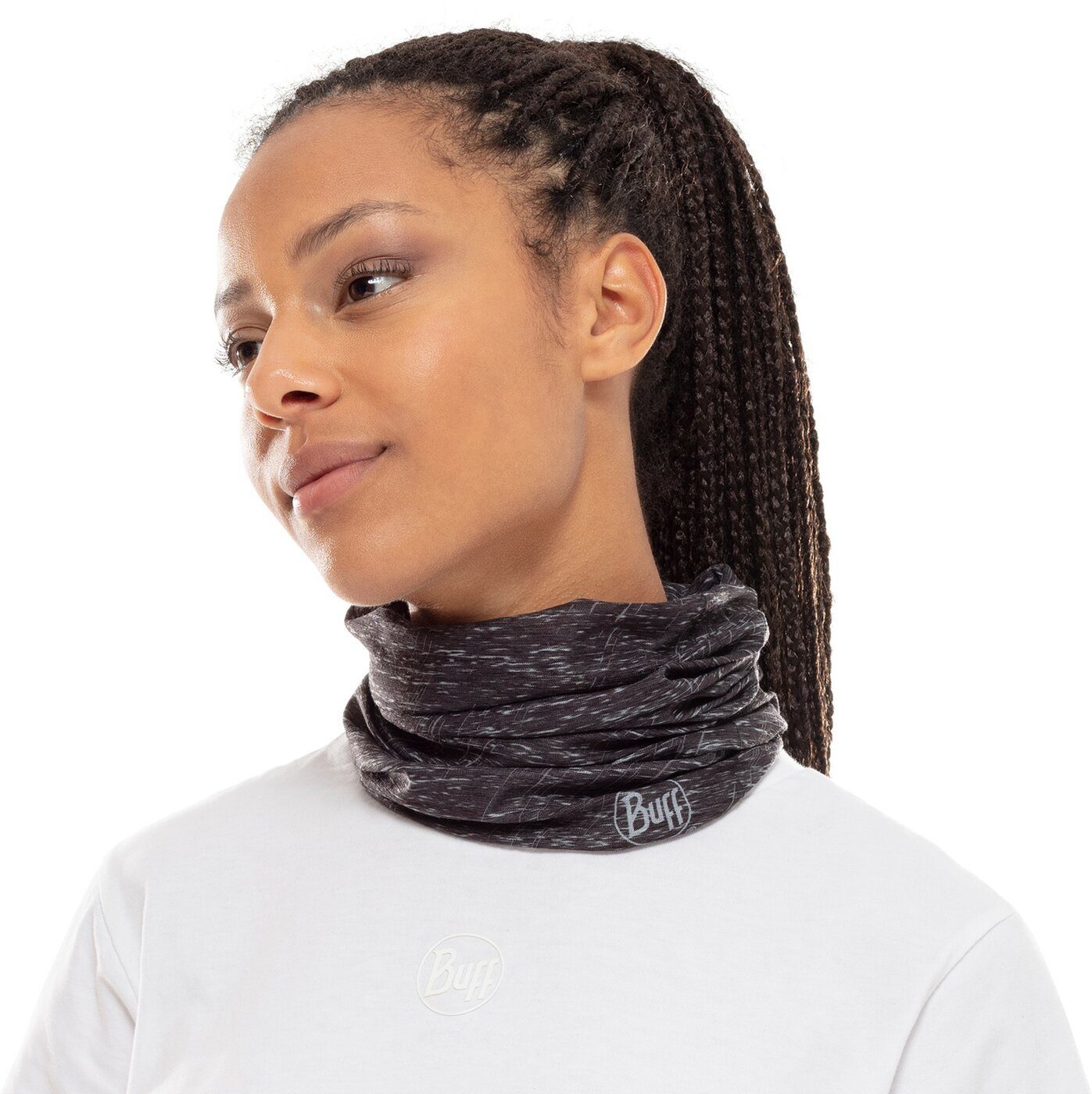 Buff Halstuch COOLNET UV+ REFLECTIVE GRAPHITE HTR