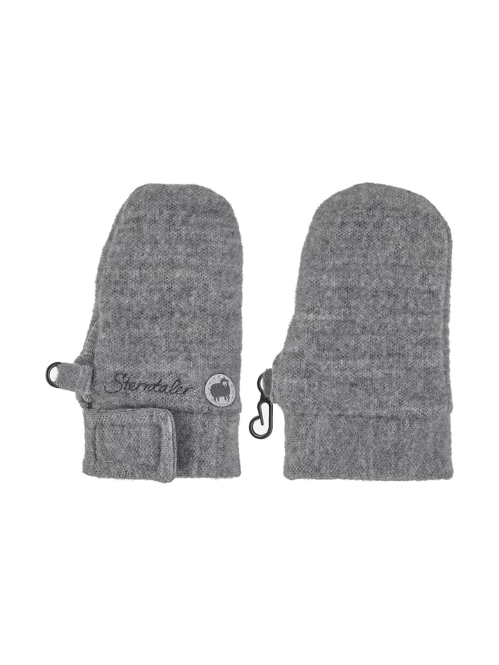 Sterntaler Fäustlinge in silber mel. günstig kaufen