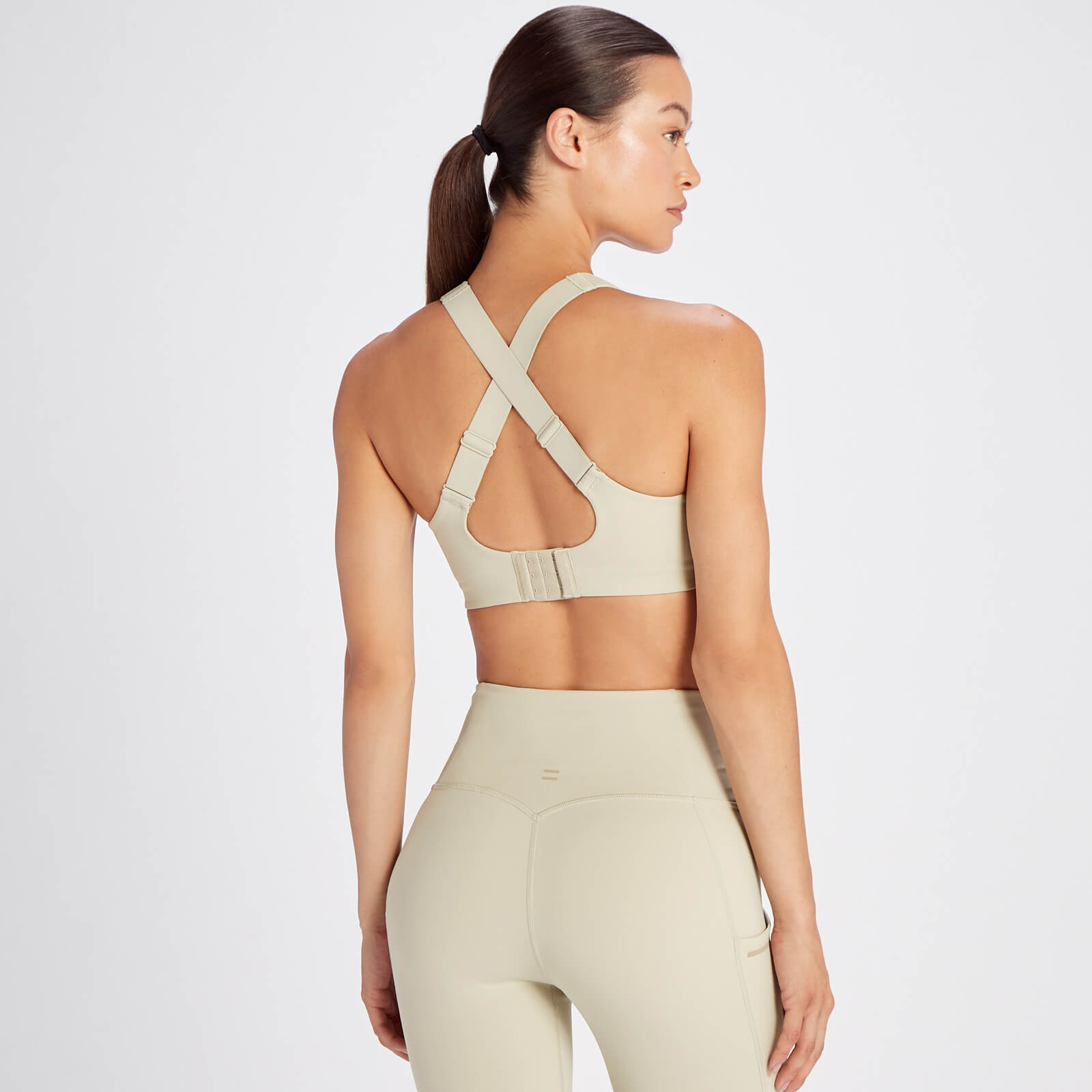 Brassière de sport MP Velocity Ultra pour femmes – Gris doux