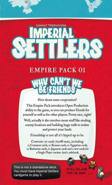 Imperial Settlers: Why can't we be friends (Exp.) (engl.)