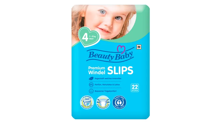 Beauty Baby Premium Dry Pants, Größe 4 Maxi, 7-15 kg