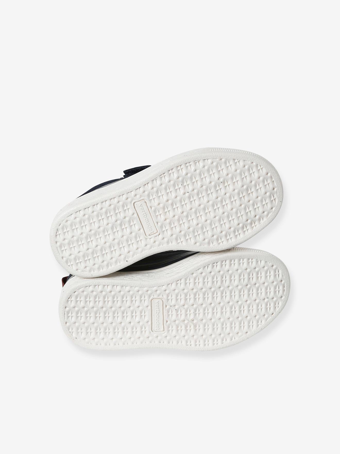 Vertbaudet Kinder Klett-Sneakers mit Anziehtrick - marine