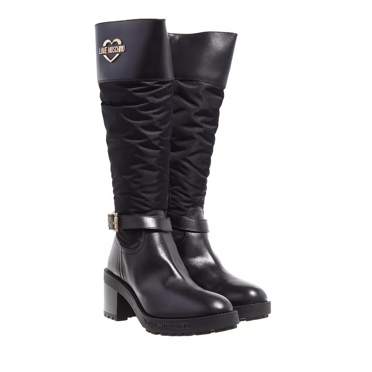 MOSCHINO Stiefeletten schwarz Stiefel
