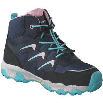 Geox J Magnetar Girl Bootie in blau