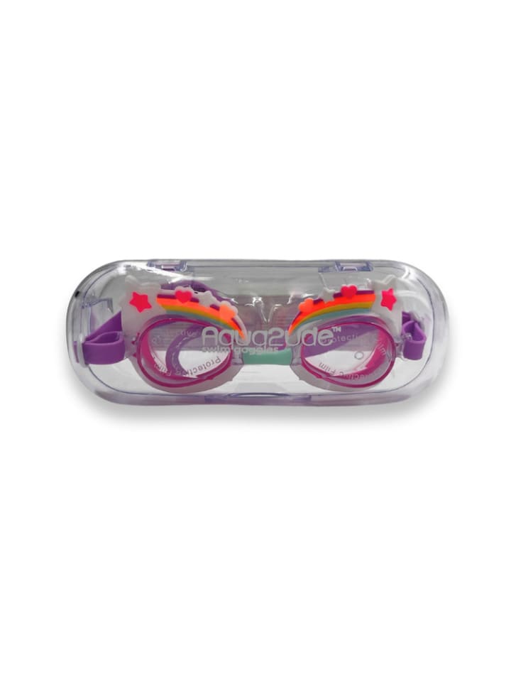 Aqua2ude Regenbogen Kinder Schwimmbrille UV Anti-Fog Silikon Ab 3 J. günstig kaufen onesize