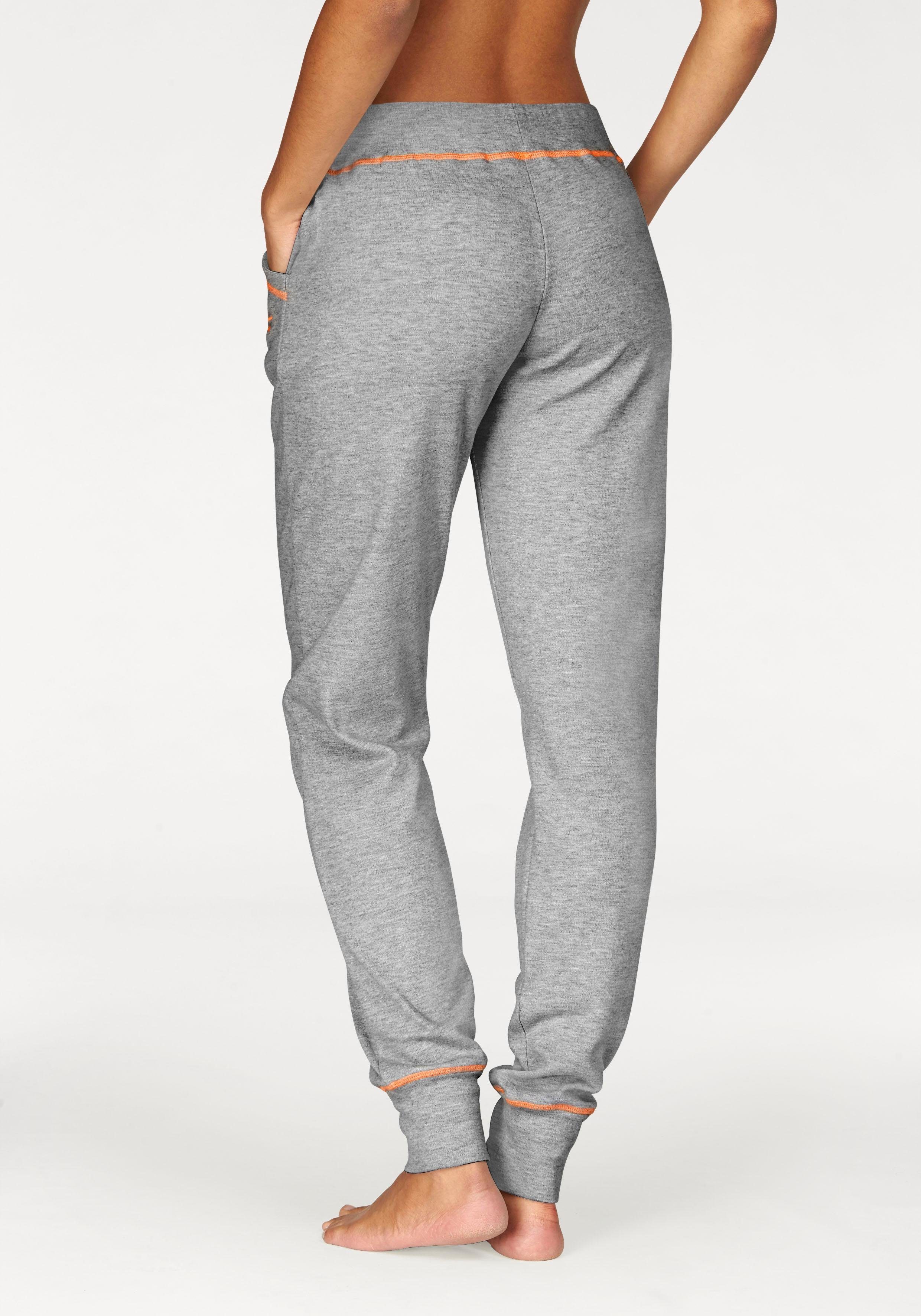 Bench. Loungewear Relaxhose mit kontrastfarbenen Nähten, Loungewear, Loungeanzug