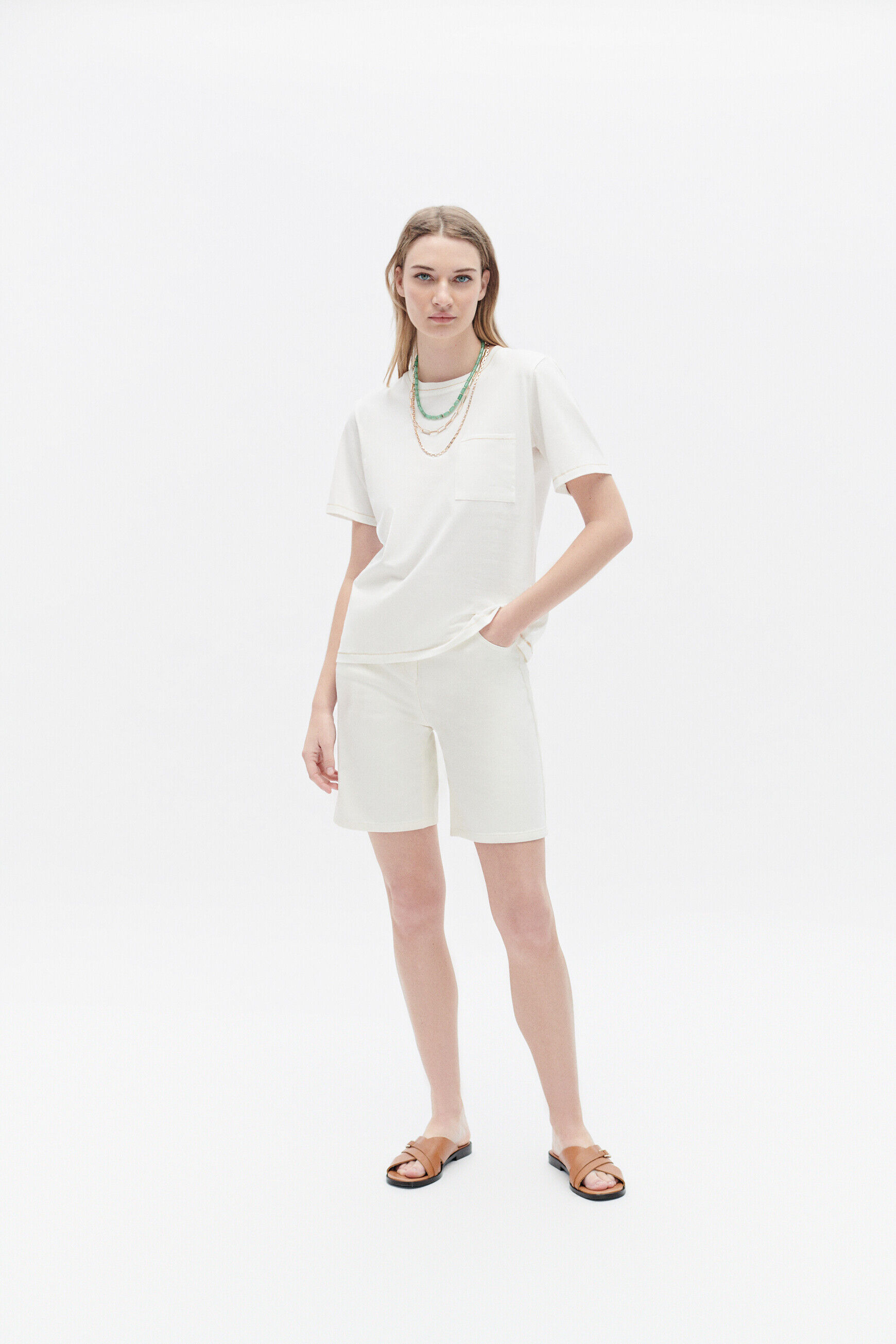 T-shirt tvega blanc femme