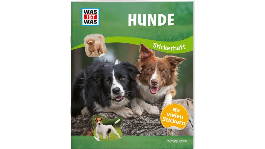 WAS IST WAS Stickerheft Hunde