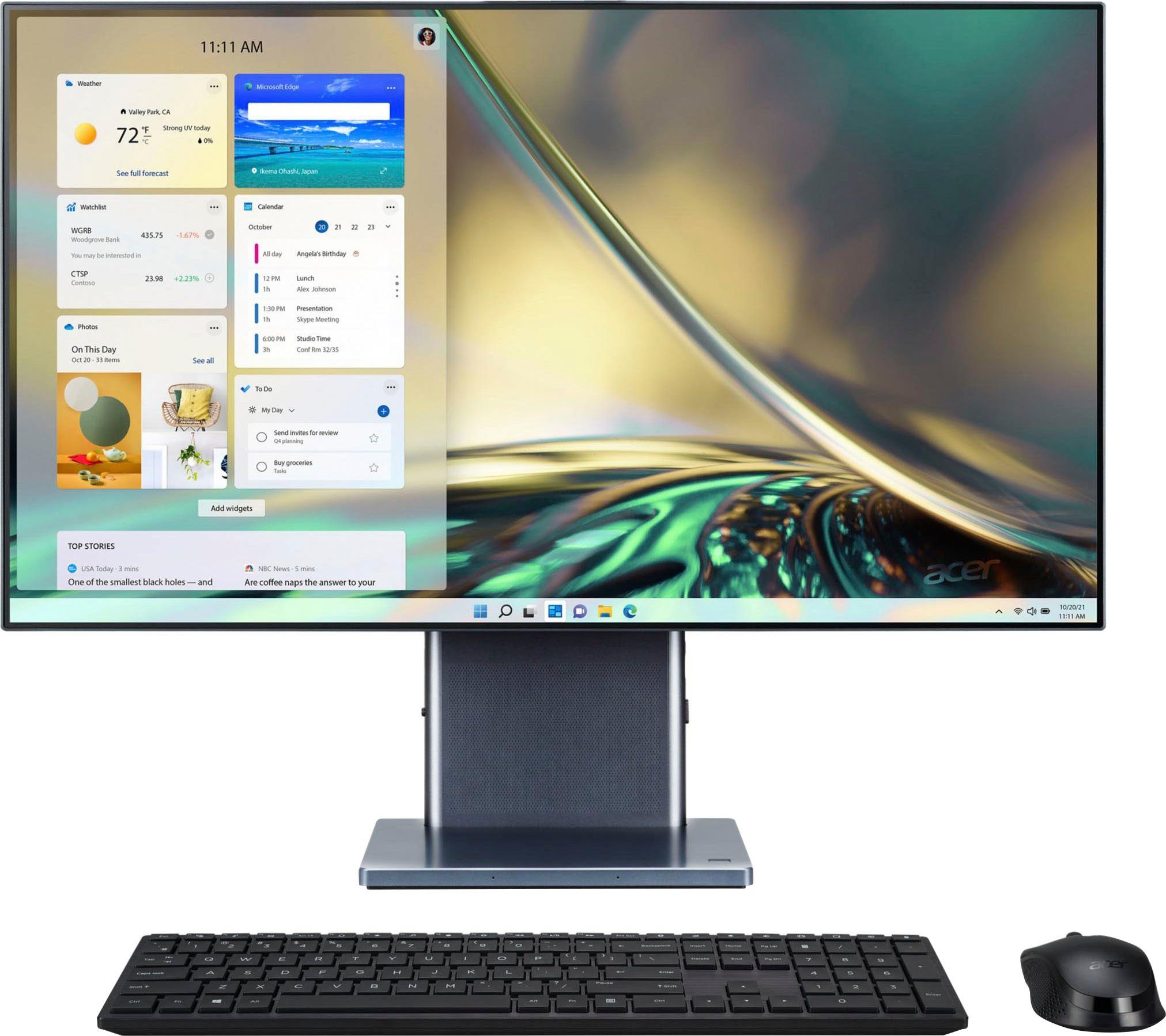 Acer Aspire S27-1755 All-in-One PC (27 Zoll, Intel® Core i7 1260P, Iris® Xe Graphics, 16 GB RAM, 1024 GB SSD)