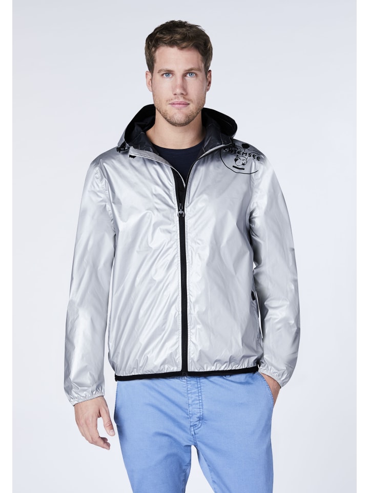 Chiemsee Regenjacke in Silberfarben günstig kaufen
