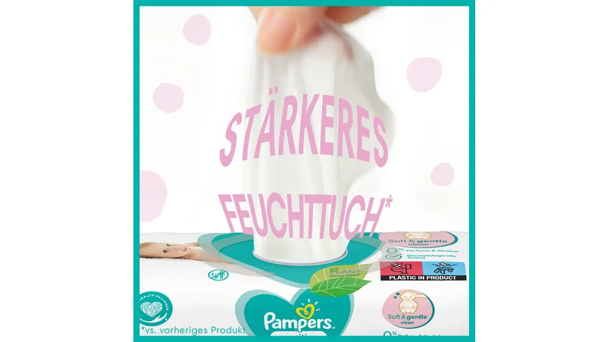 Pampers Feuchttücher Sensitive