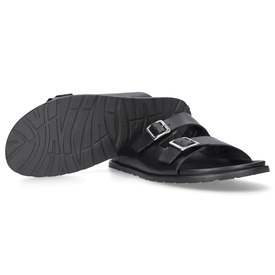 Budapester - Sandalen M6853 Kalbsleder - schwarz