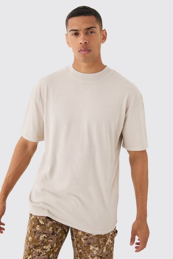 Oversize T-Shirt mit Sternen-Print