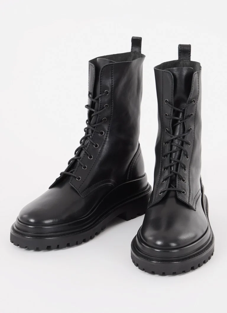 Stivaletto stringato Ghiso in pelle di vitello Isabel Marant