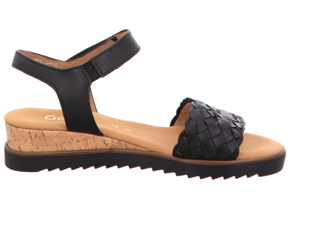 GABOR Klassische Sandalen schwarz