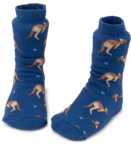 Ewers ~ Stoppersocke SoftStep ~ Känguru blau