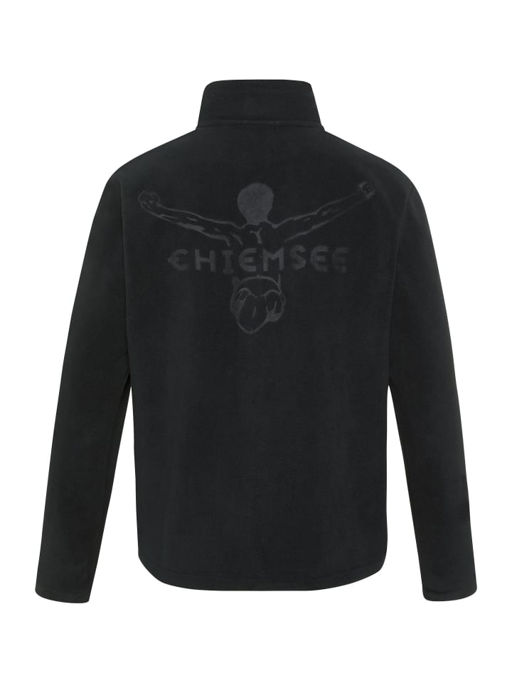 Chiemsee Fleece-Jacke in Schwarz günstig kaufen