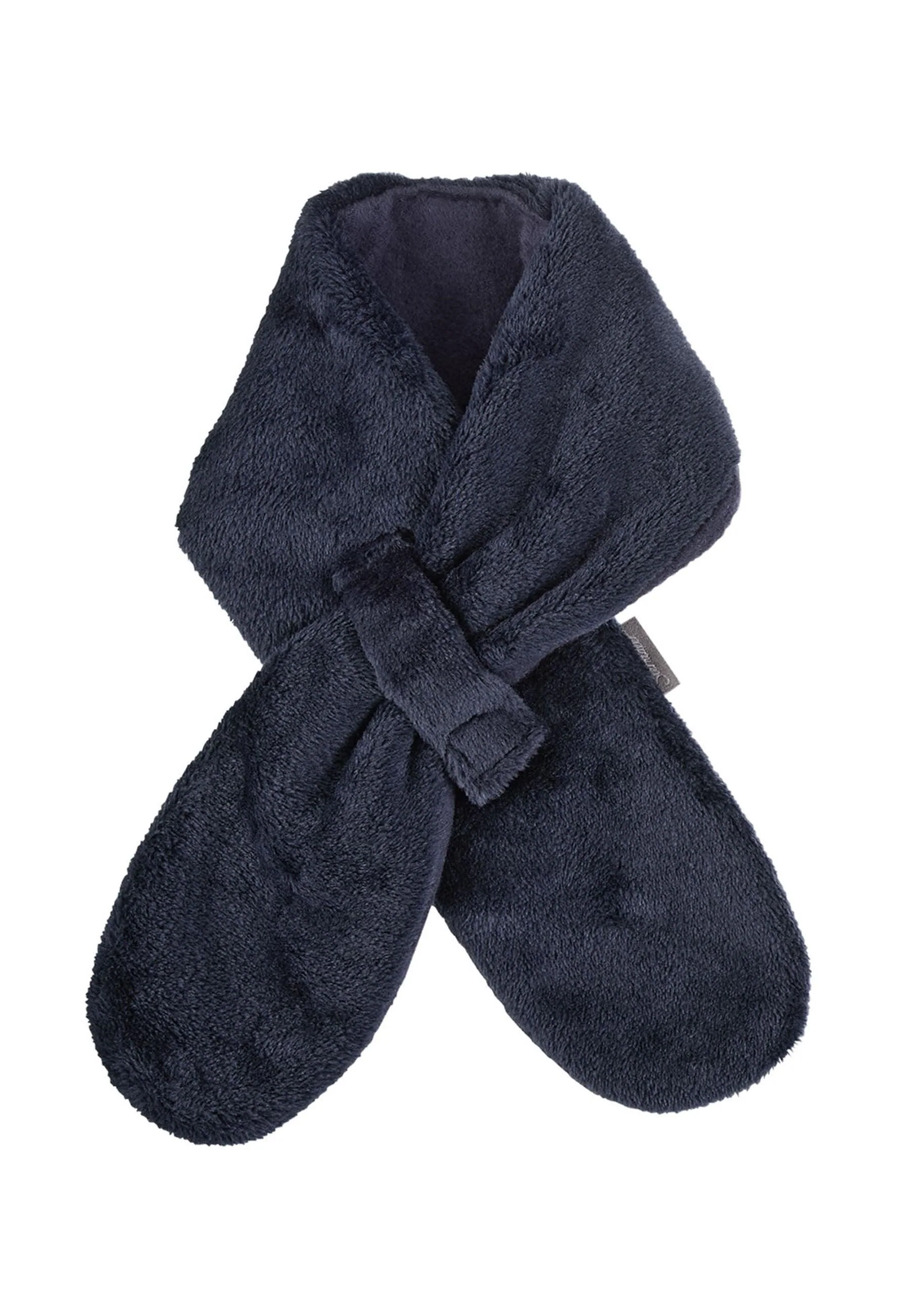 Schal aus Microfleece mit Riegel (Klettverschluss)
