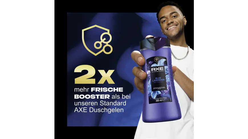 AXE Duschgel 3in1 Blue Lavender 300 ml