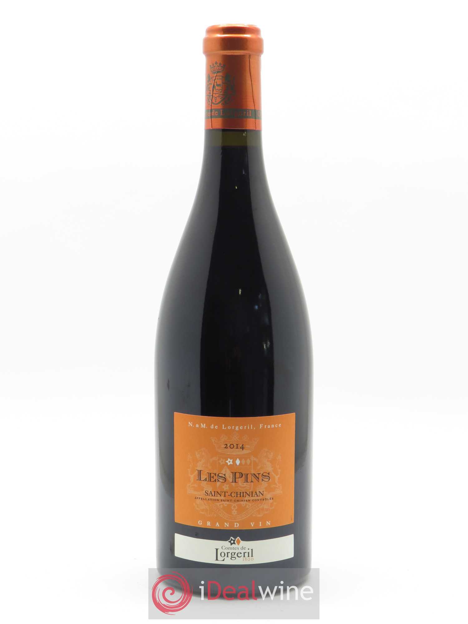 Saint-Chinian Maison Lorgeril Les Pins Nicolas et Miren de Lorgeril  2014 - Lot de 1 Bouteille