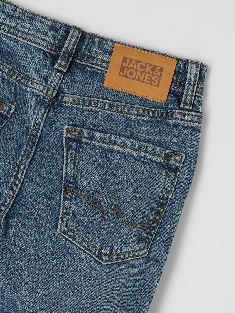 Cropped Jeans mit Bio-Baumwolle Modell 'Frank' in blau