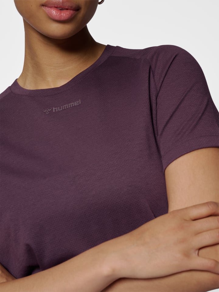 Hummel Hummel T-Shirt Raglanärmel Hmlmt Vanja Multisport Damen in PLUM PERFECT günstig kaufen XS