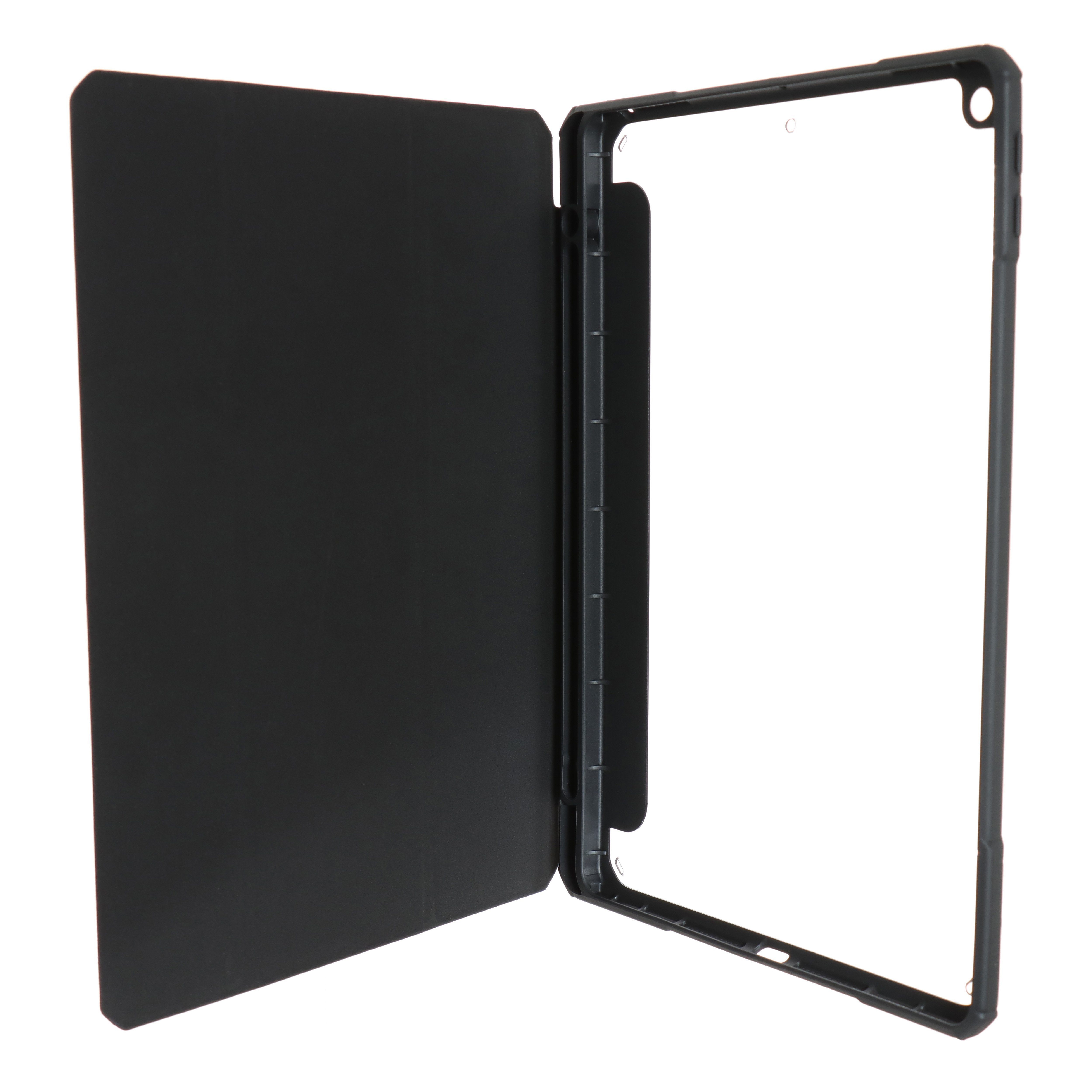 JT Berlin Tablet-Hülle Folio Case 10.2 Zoll, [Apple iPad 10.2 Hülle] - schwarz (transparent)