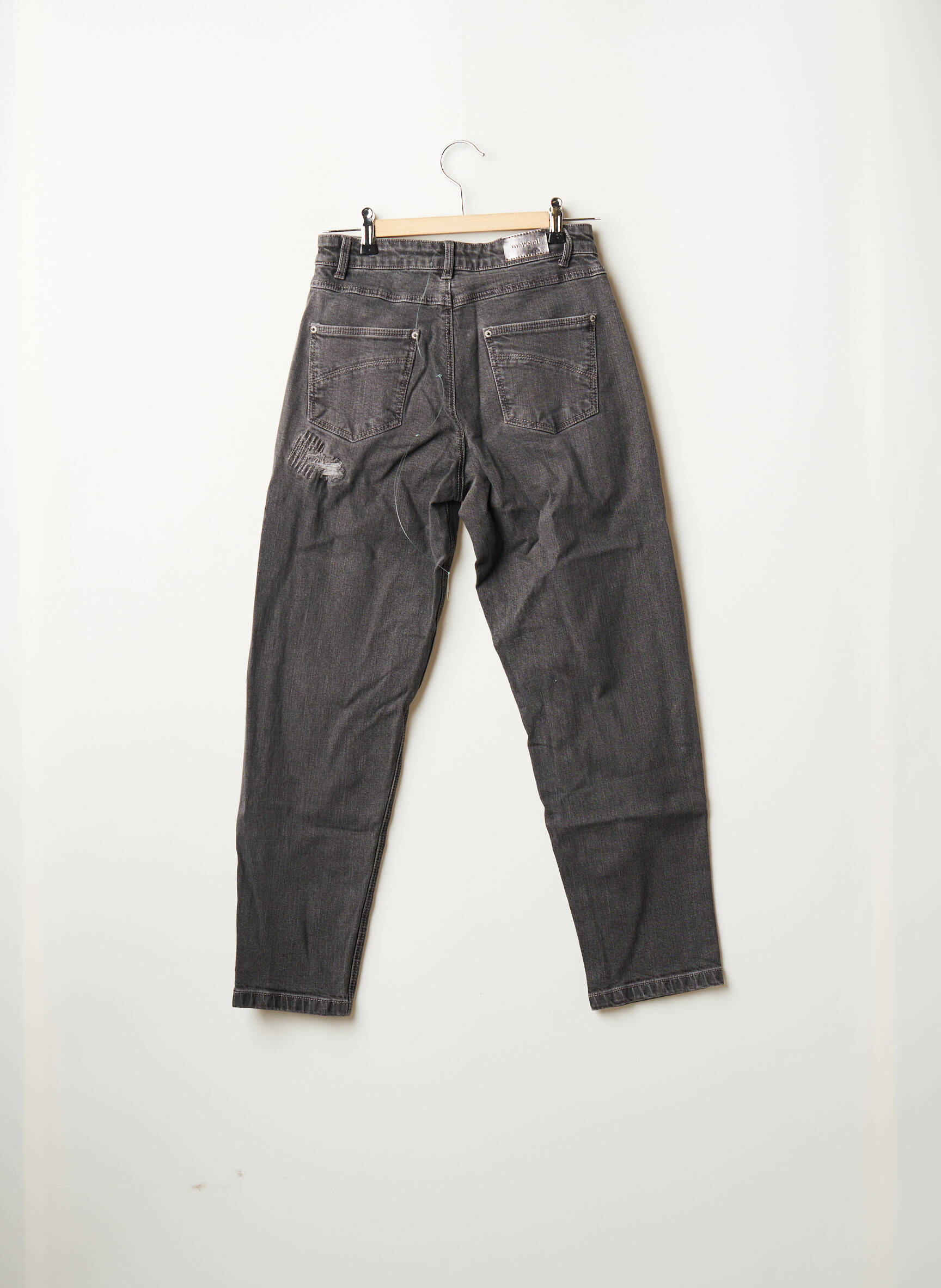 Mayoral Jean Mom Fille couleur gris