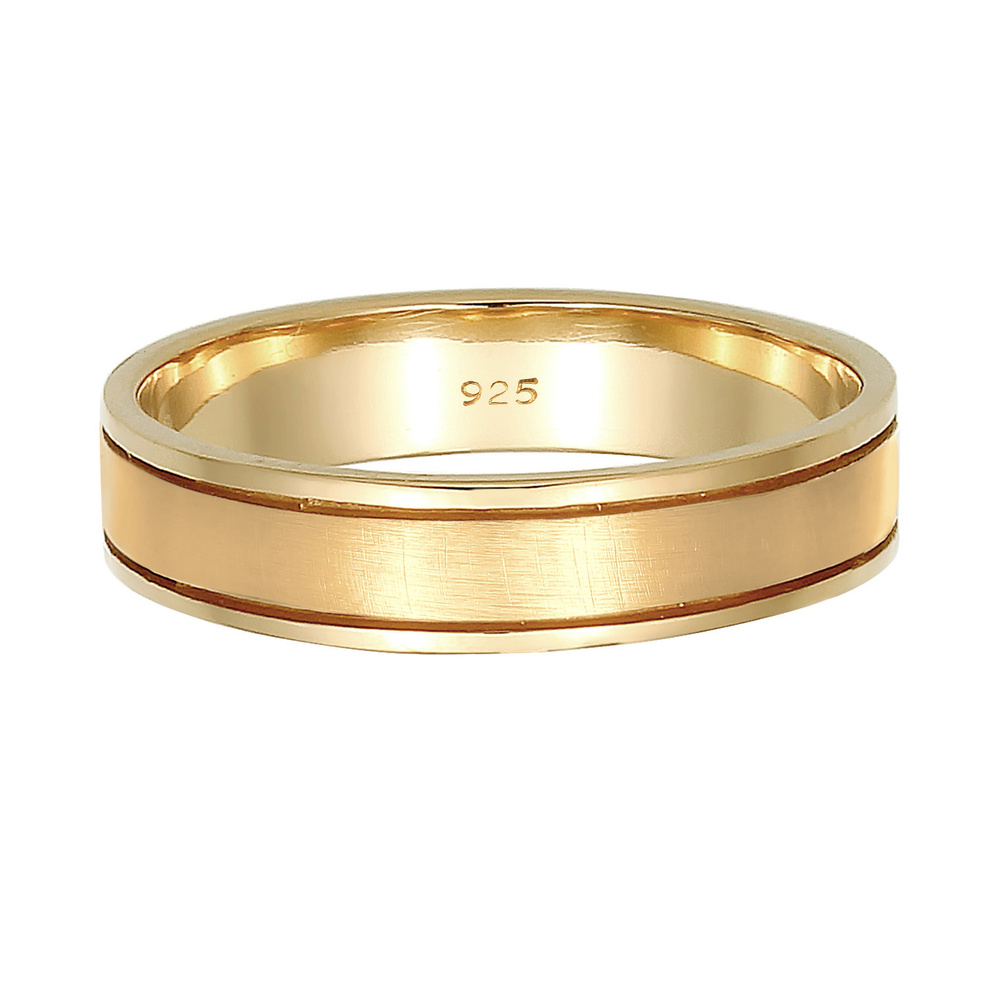 Elli PREMIUM Elli PREMIUM Bague Femmes Bande Couple Mariage en Argent Sterling 925 Bague