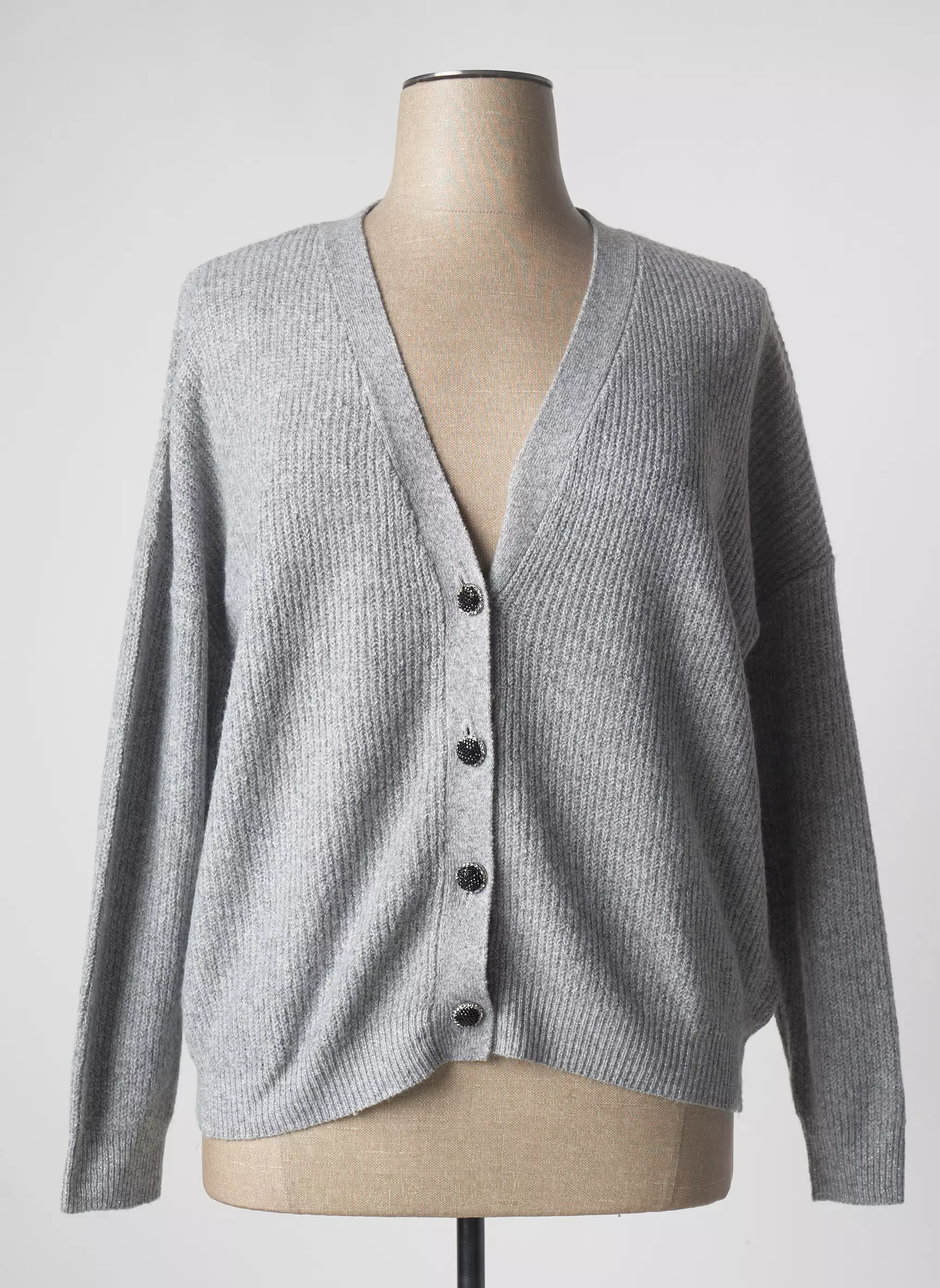 Modavista Cardigans Femme couleur gris