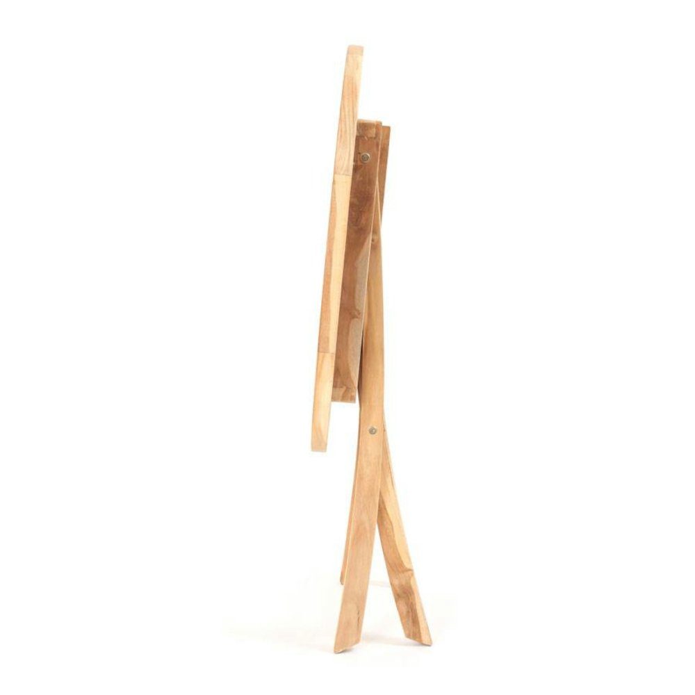 Ploß Klapptisch Lexington, Eco-Teak® Holztisch - Rund - Ø 70 cm