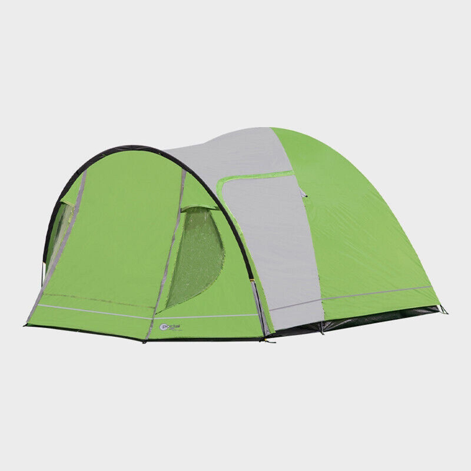 Portal Outdoor Kuppelzelt Zelt für 5 Personen wasserdicht wasserfest Familienzelt Camping Delta, Personen: 5, mit Moskitnetz, große Veranda, wetterfest