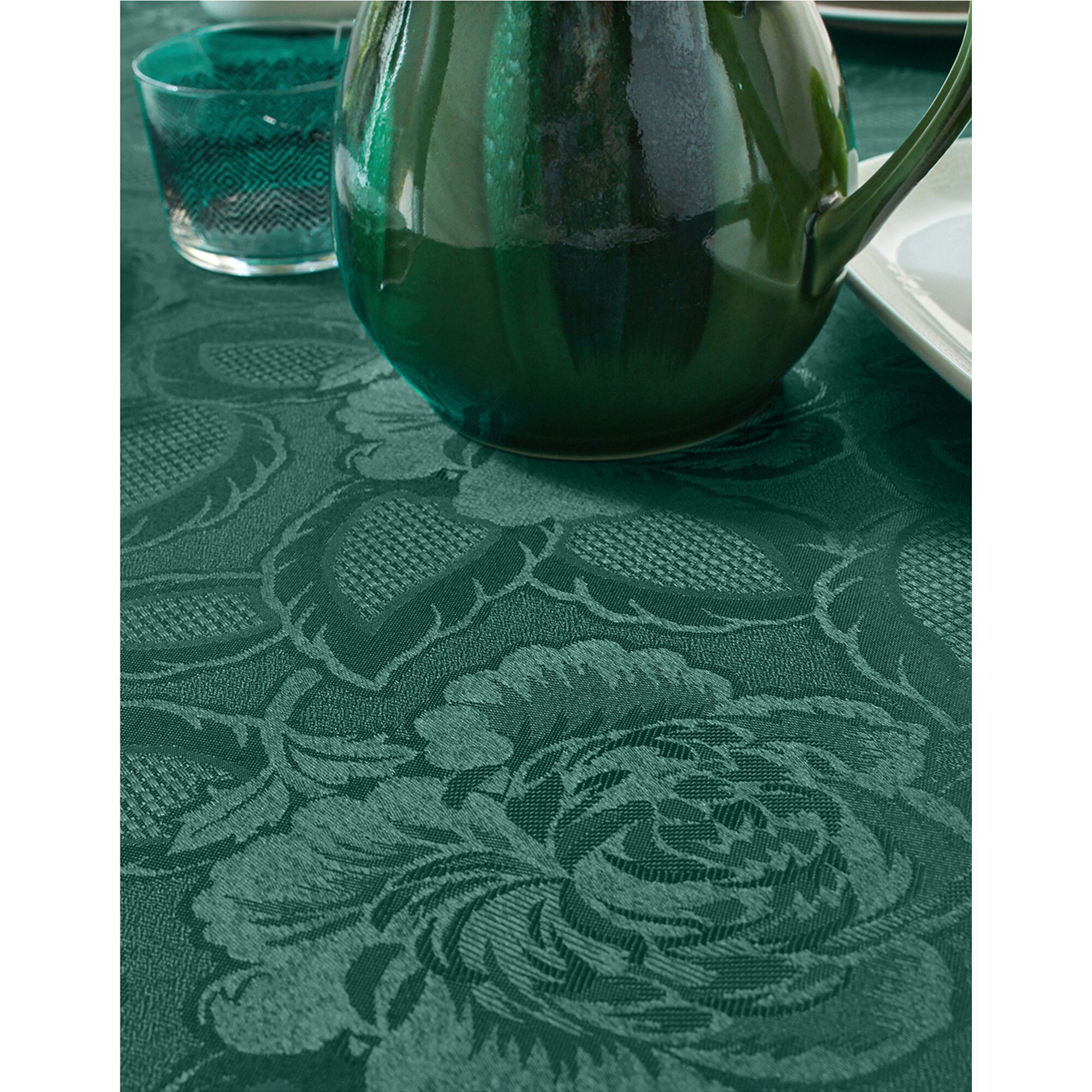 Nappe jacquard damassé