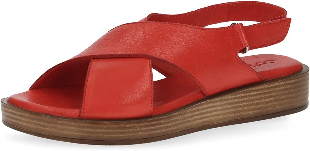 CAPRICE Klassische Sandalen rot