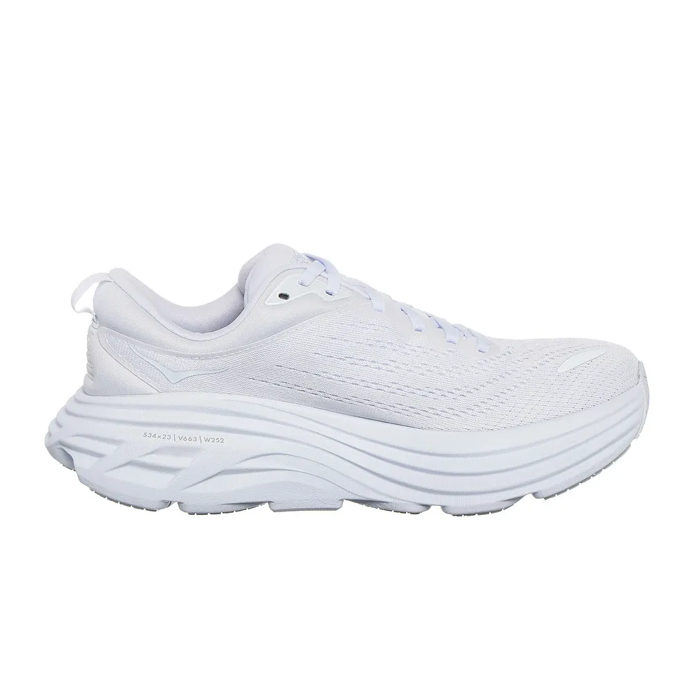 Hoka WMNS Bondi 8 1127952-WWH-B / weiss