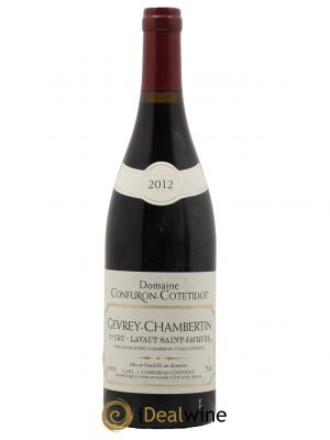Gevrey-Chambertin 1er Cru Lavaut Saint-Jacques Confuron-Cotetidot  2012 - Lot de 1 Bouteille