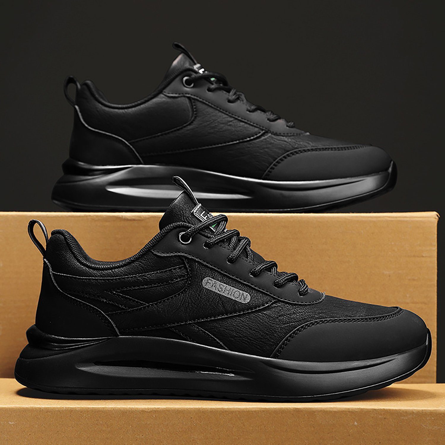Daisred Herren Wasserdicht Laufschuhe Turnschuhe leicht Kochschuhe Sneaker