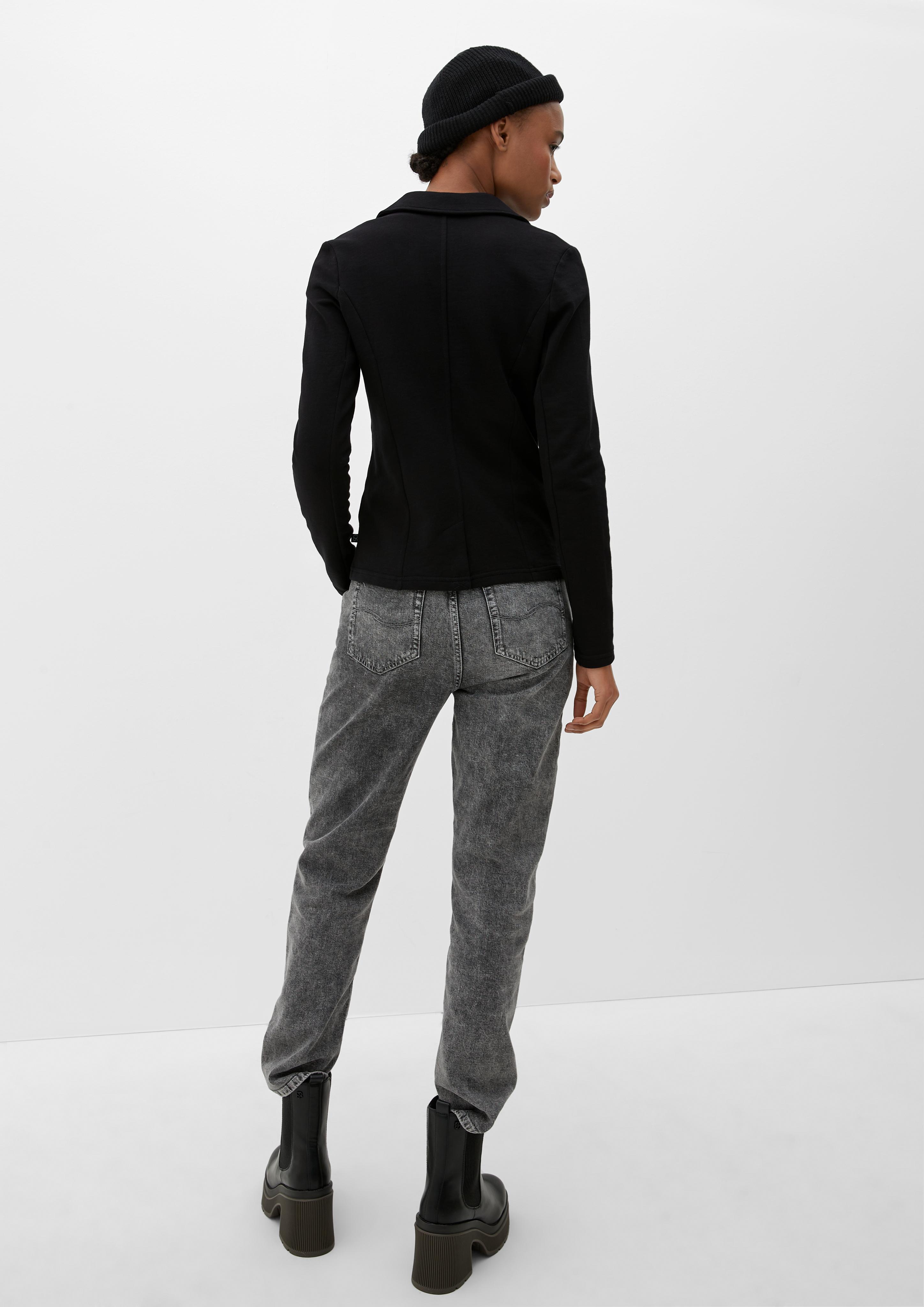 Sweatjacke mit Reverskragen  2129766-9999