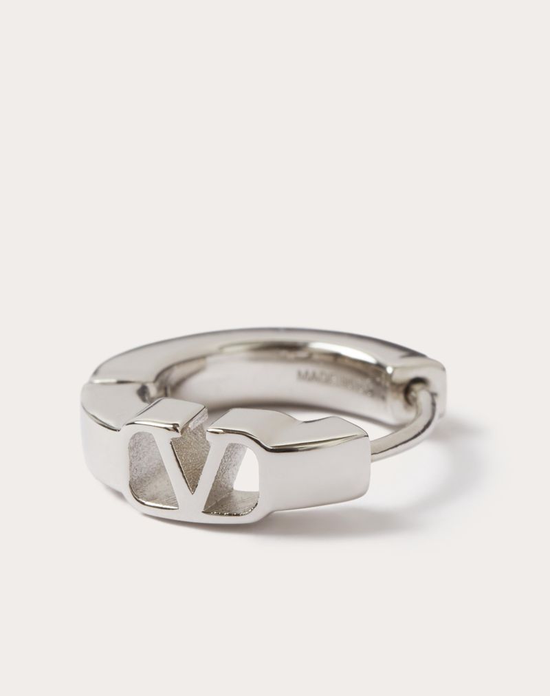Mini Vlogo Signatur Metal Enkelt Ørering