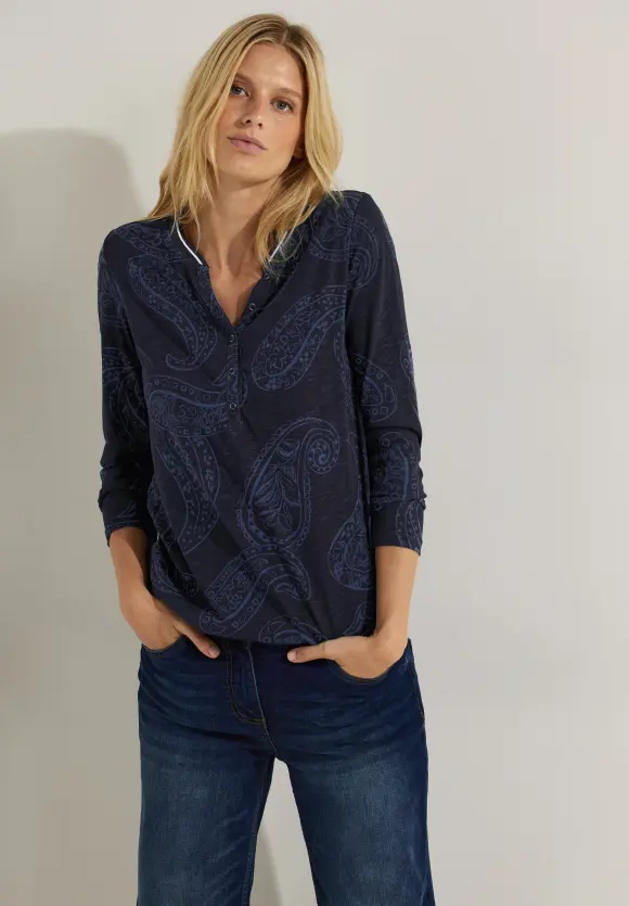 CECIL Tunikashirt mit Muster
