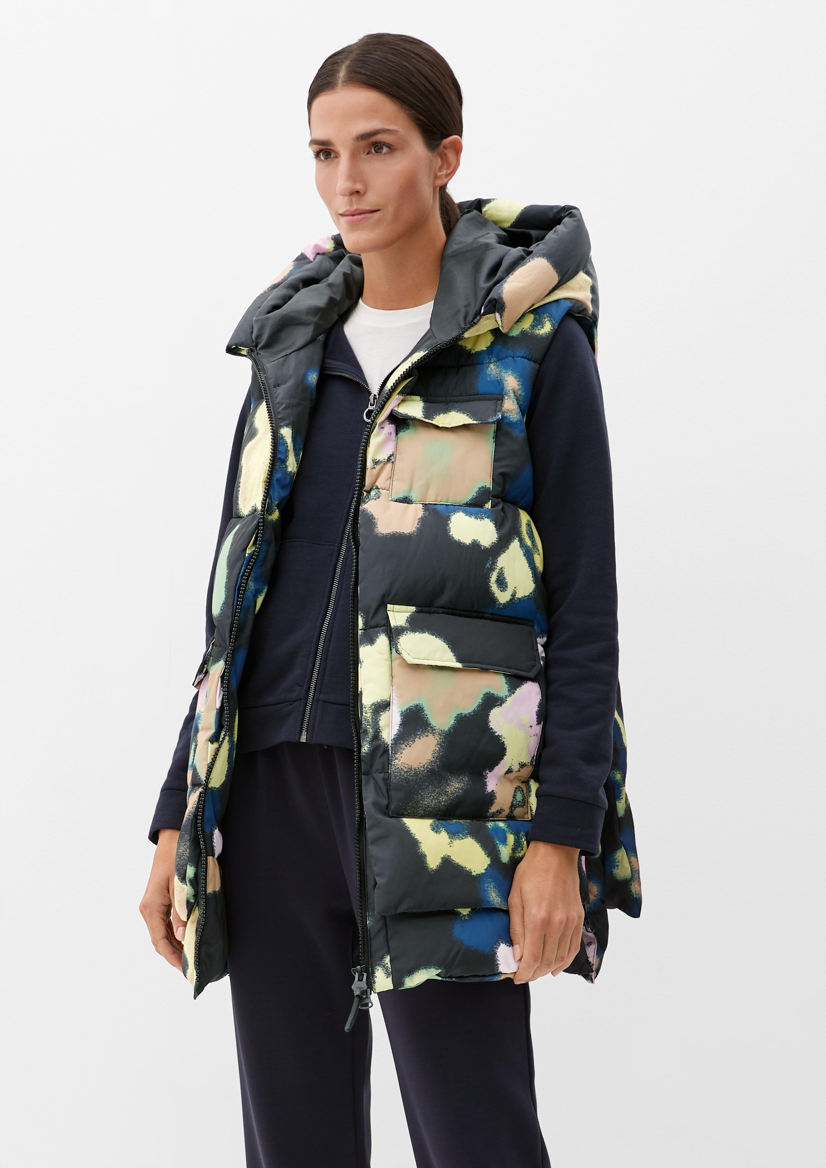 Weste mit abstraktem Allover-Muster  2117362-99A3