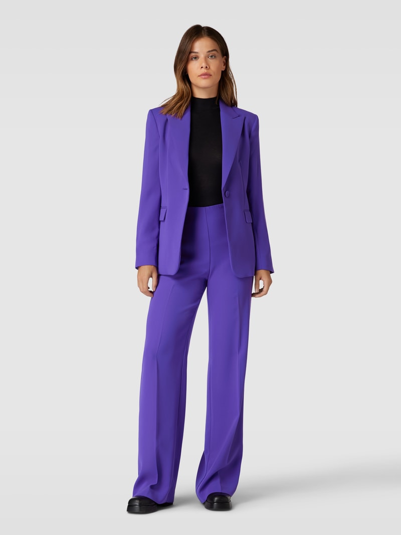Blazer mit Pattentaschen Modell 'IGUANA' in purple