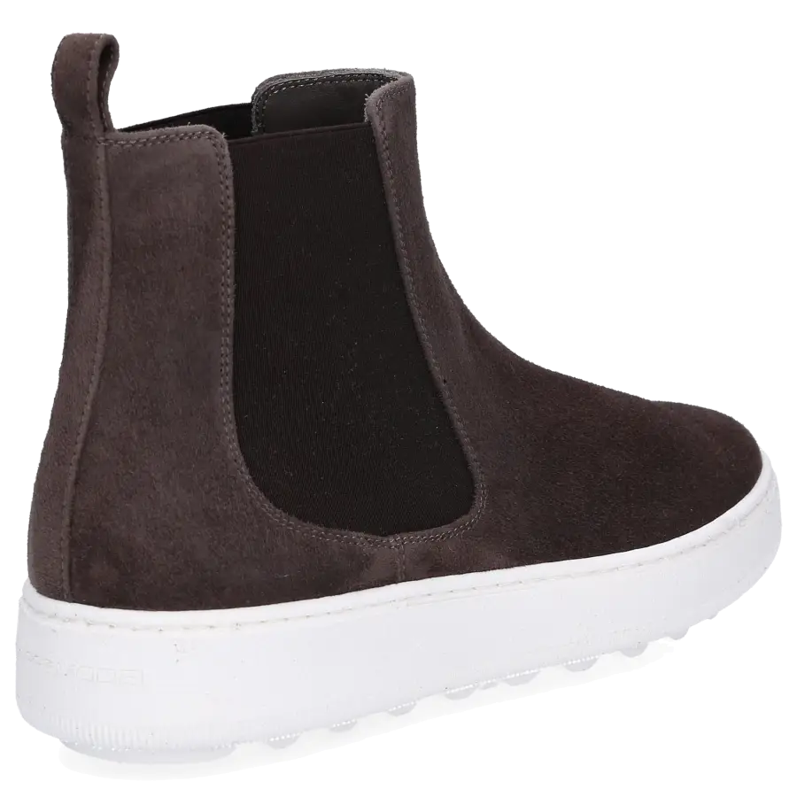 Philippe Model - Chelsea Boots BEATLES Veloursleder taupe - grau
