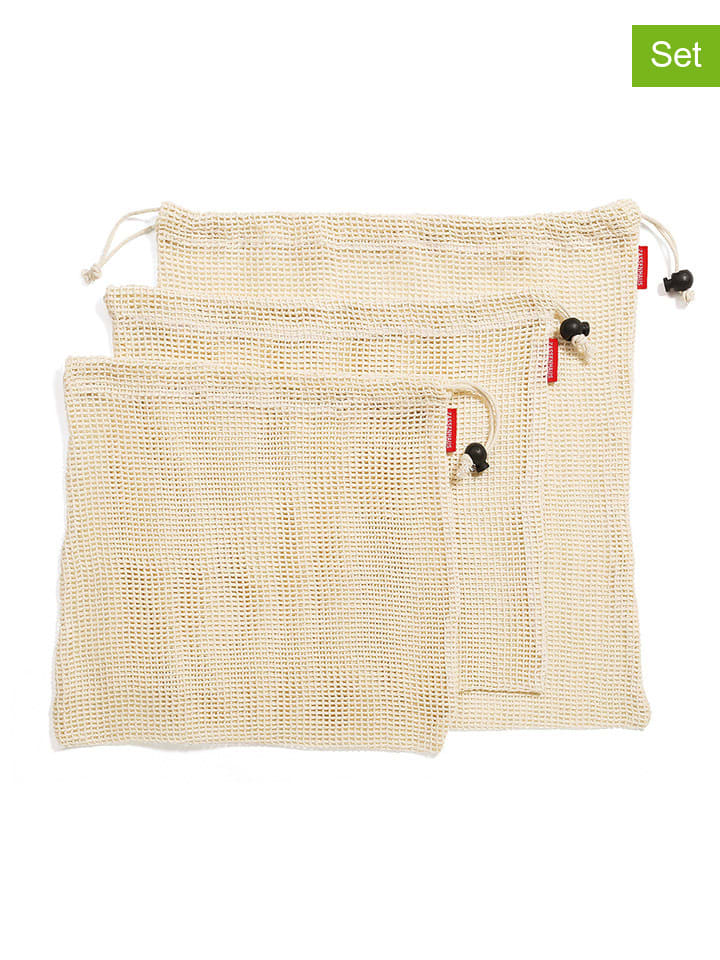 Zassenhaus 3tlg. Beutel-Set in Beige günstig kaufen onesize