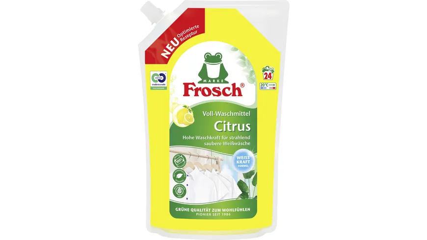 Frosch Voll-Waschmittel Citrus 1.44 l