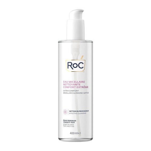 Roc Extra Comfort Micellärt Rengöringsvatten 400 ml