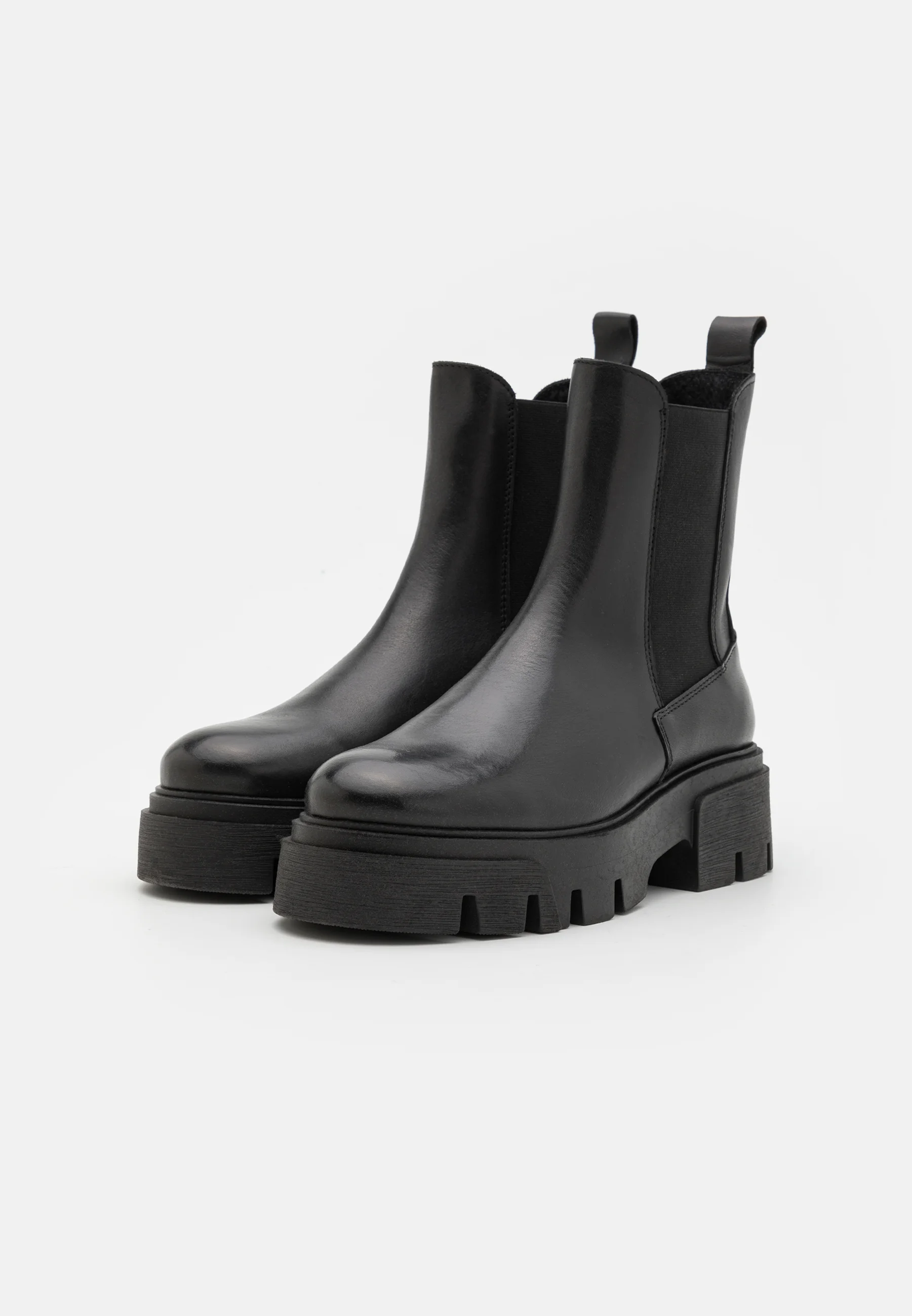 Zign LEATHER - Botines con plataforma